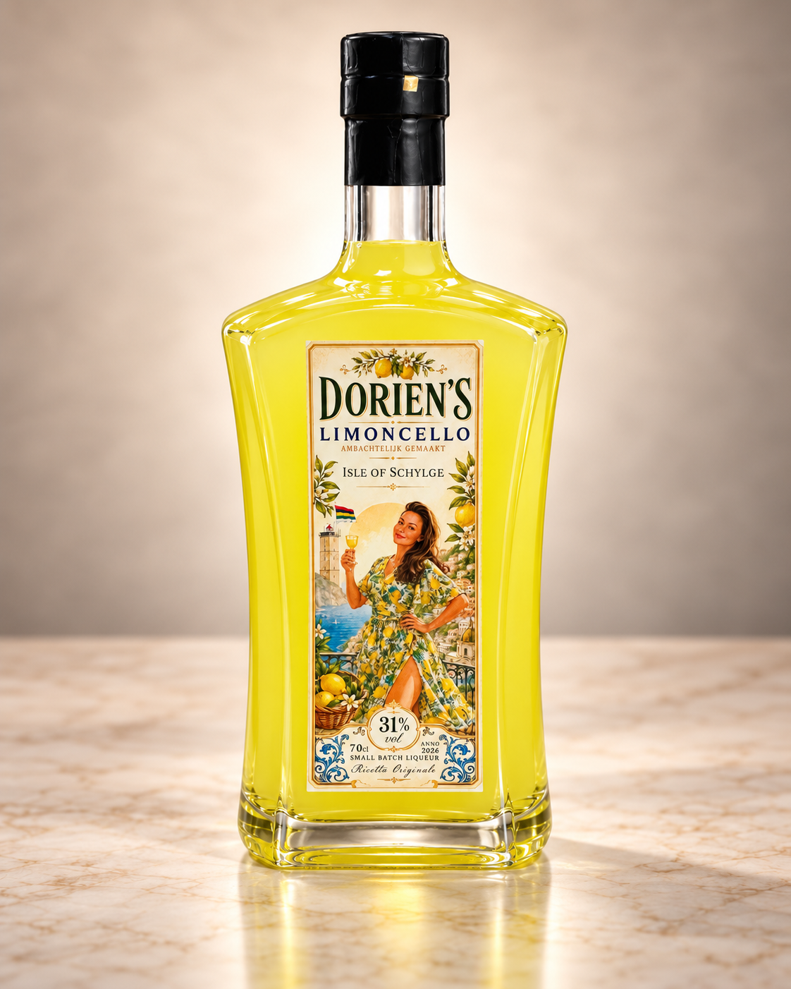 Dorien’s Limoncello – 3 flessen