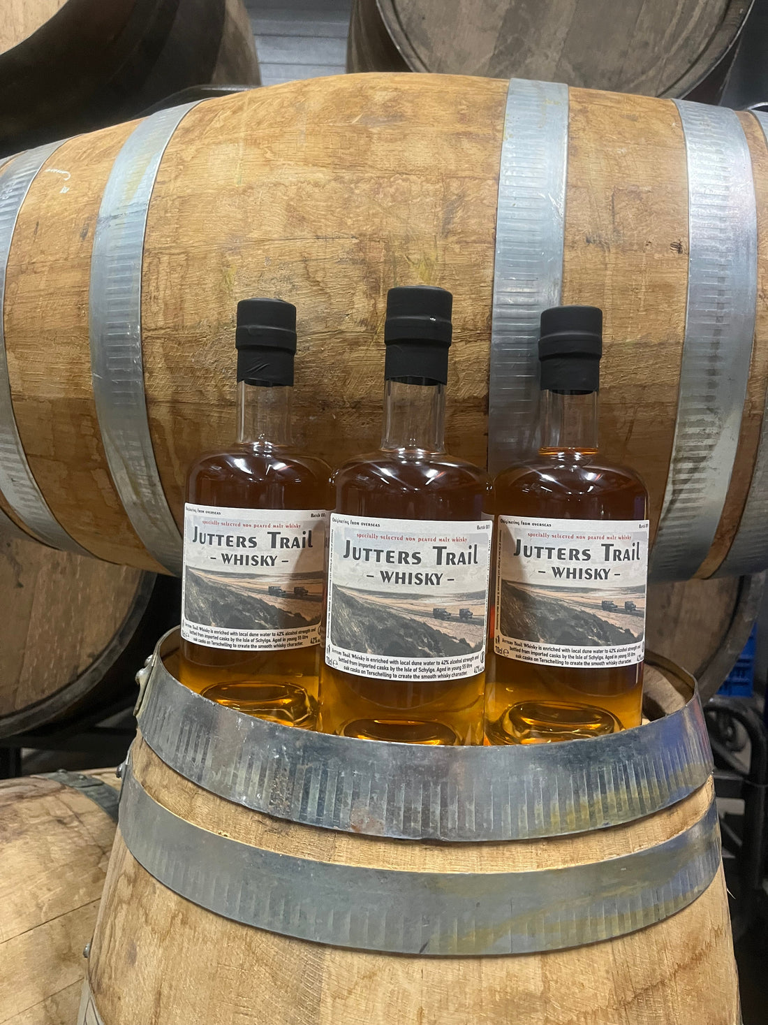 Jutters Trail Whisky fles