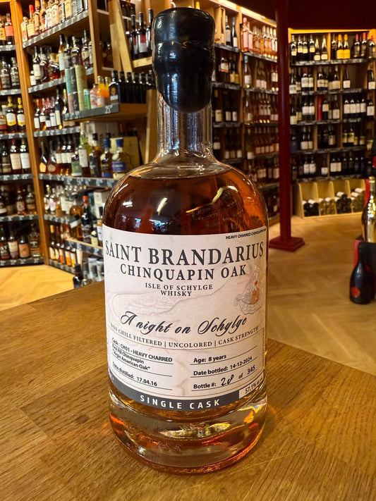 Saint Brandarius Night on Schylge single cask whisky