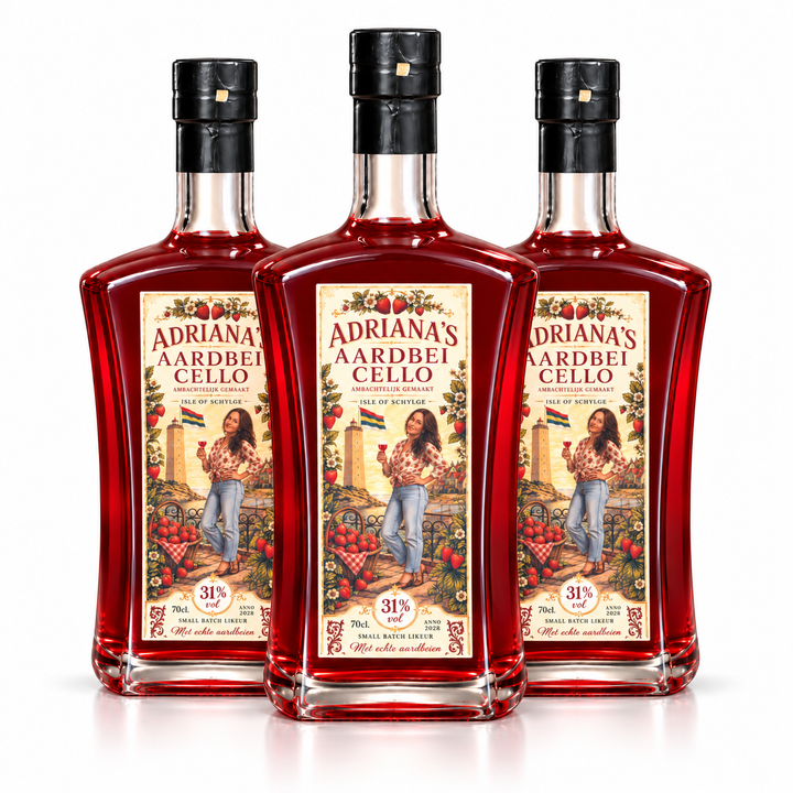 Adriana’s Aardbeicello – 3 flessen