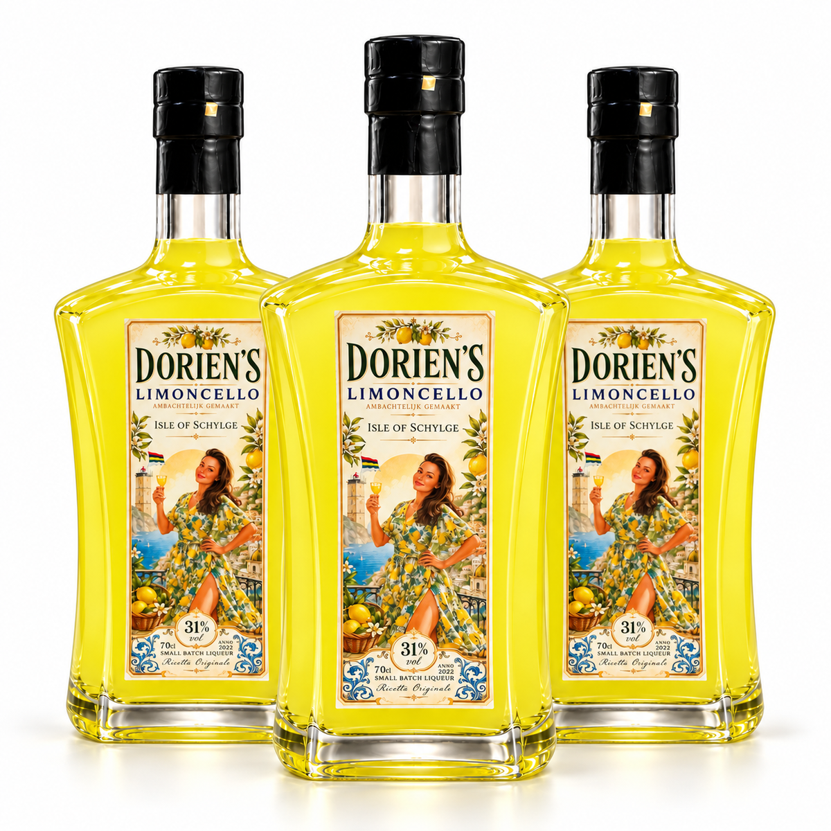 Dorien’s Limoncello – 3 flessen