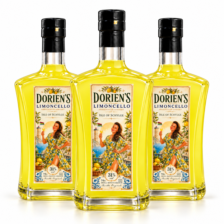 Dorien’s Limoncello – 3 flessen