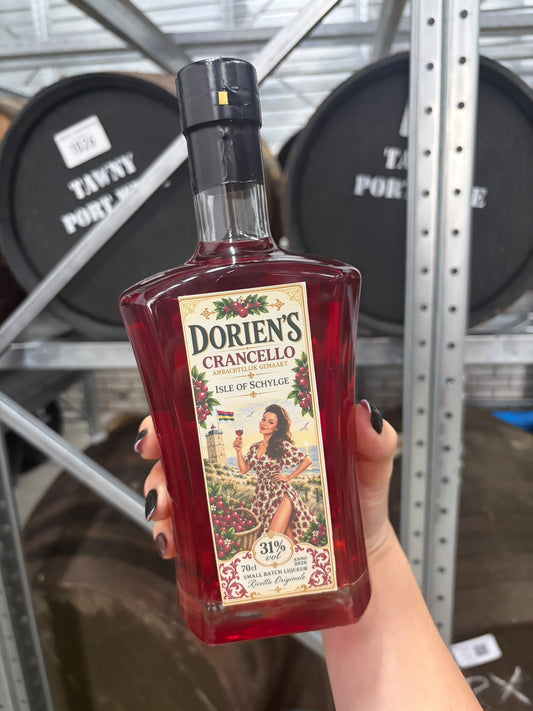 Doriens Crancello — ambachtelijke cranberrylikeur