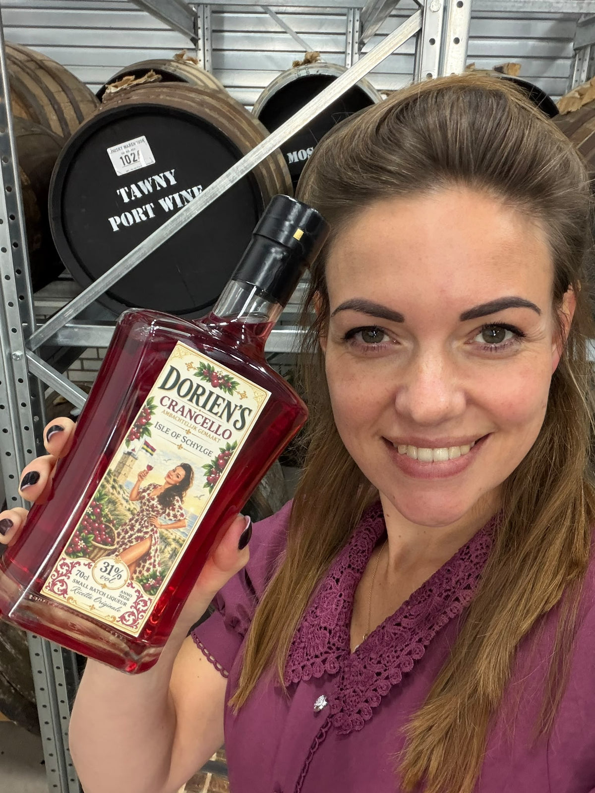 Doriens Crancello — ambachtelijke cranberrylikeur