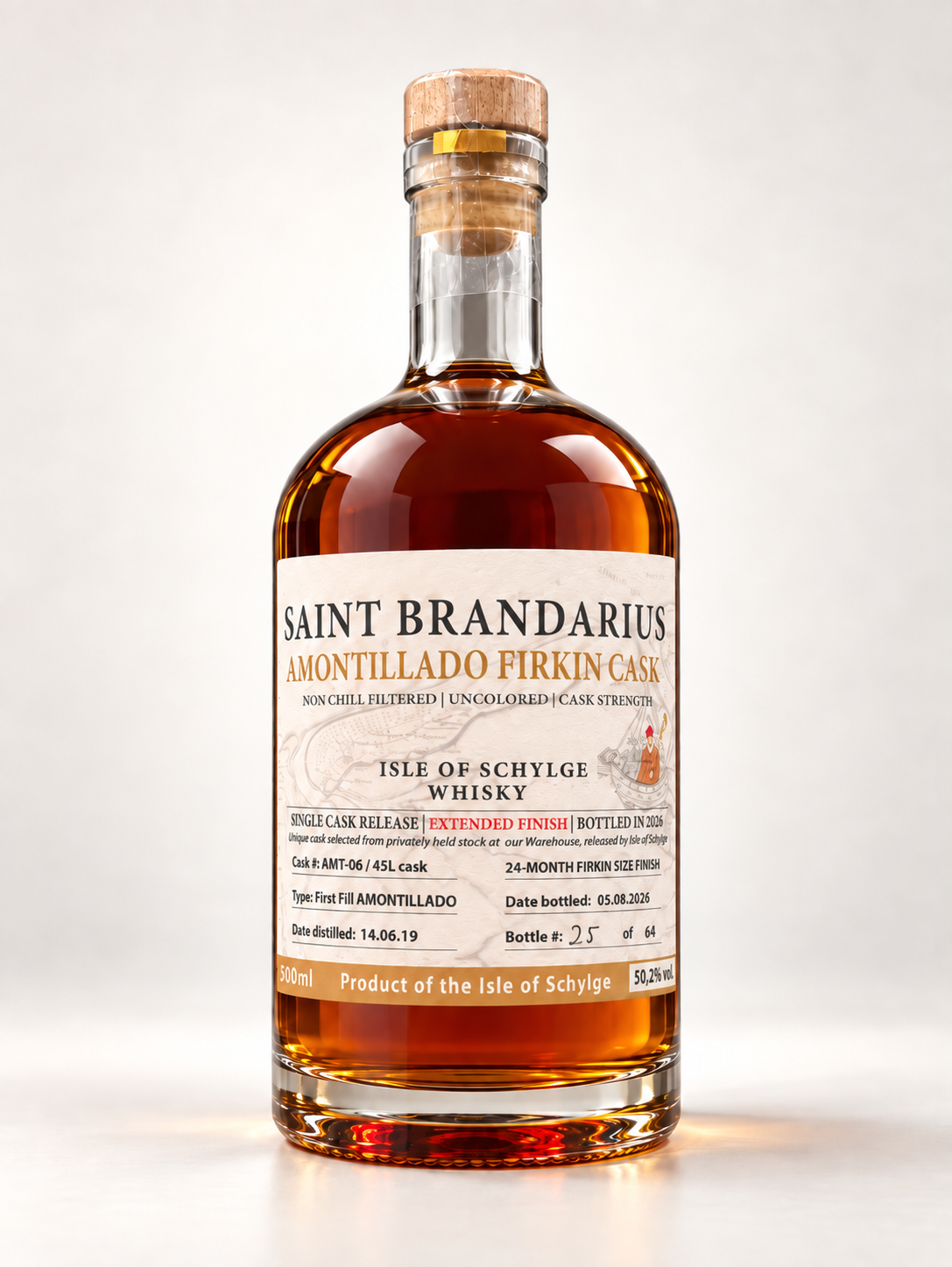 Saint Brandarius Amontillado Firkin Cask