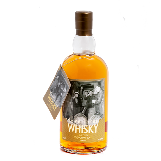 Verloren whisky van Terschelling. Dam Dranken.