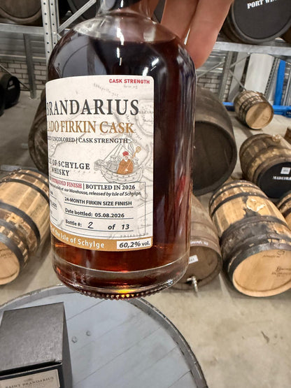 Saint Brandarius Amontillado Firkin Cask Strength 60,2% fles uit vat AMT-06