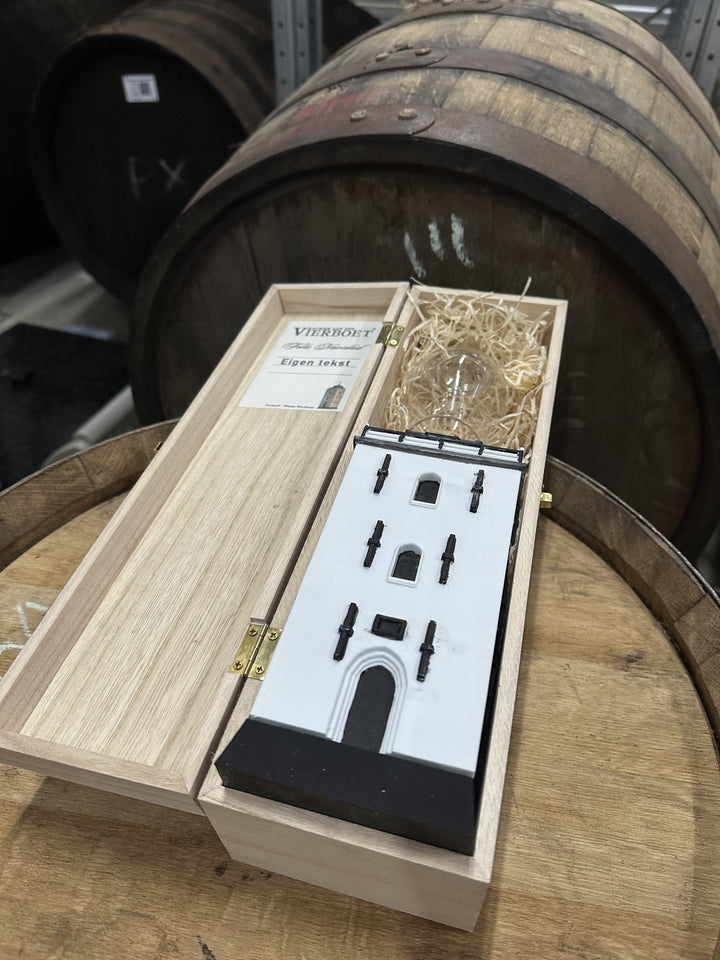 Vierboet Vuurbaak Giftbox – 20 cl | Persoonlijk cadeau