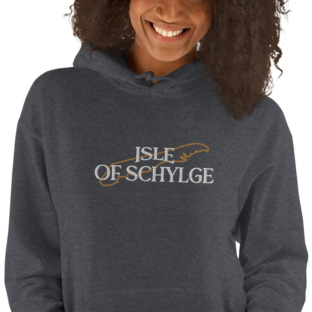Isle of Schylge Hoodie geborduurd logo