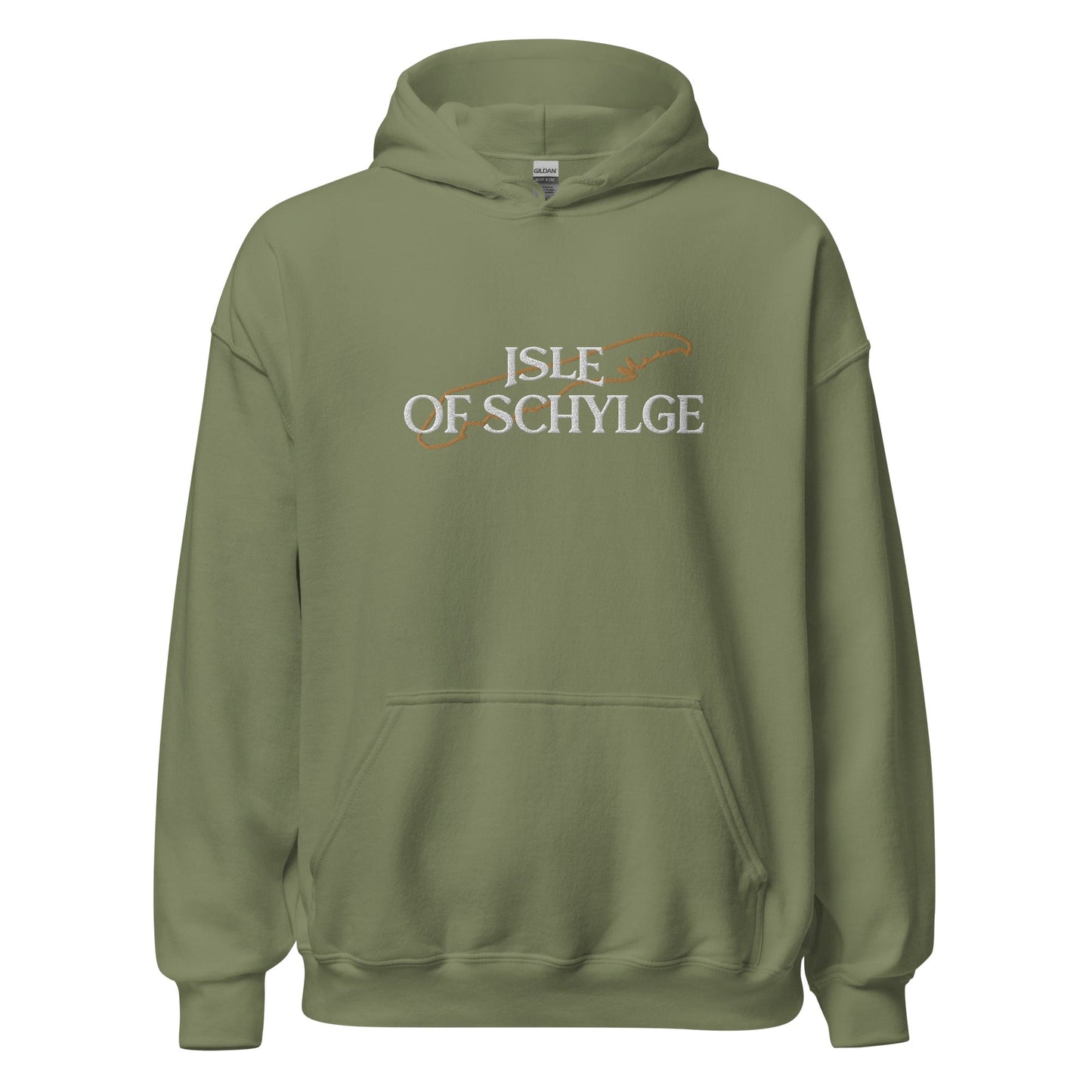 Isle of Schylge Hoodie geborduurd logo